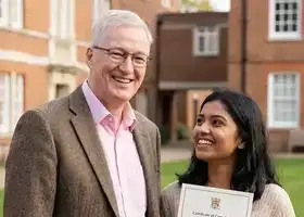 MCAT student celebrating high score